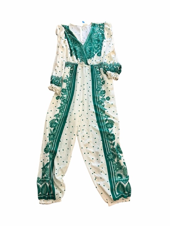 FARM Rio Pants - Farm Rio Anthropologie floral dot Jumpsuit